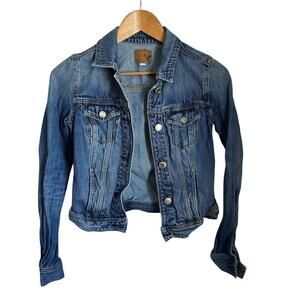 American Eagle Jean Jacket size XS Denim Jacket Teen womens